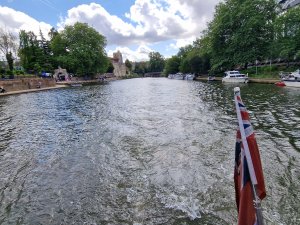 Maidstone River Festival 2023 - Some photos of the boats on the River taken from the Kentish Lady