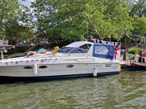 Maidstone River Festival 2023 - Some photos of the boats on the River taken from the Kentish Lady