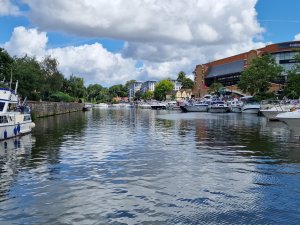 Maidstone River Festival 2023 - Some photos of the boats on the River taken from the Kentish Lady