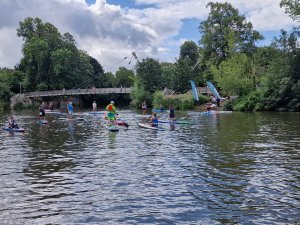 Maidstone River Festival 2023 - Paddleboarders