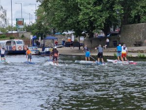 Maidstone River Festival 2023 - Paddleboarders