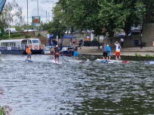 Maidstone River Festival 2023 - Paddleboarders