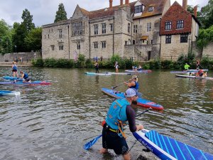 Maidstone River Festival 2023 - Paddleboarders