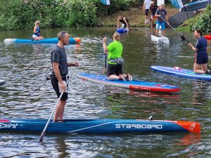 Maidstone River Festival 2023 - Paddleboarders