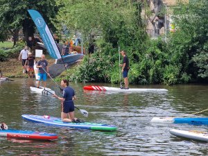 Maidstone River Festival 2023 - Paddleboarders