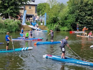 Maidstone River Festival 2023 - Paddleboarders