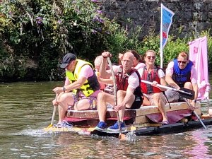 Maidstone River Festival 2023 - Raft Race