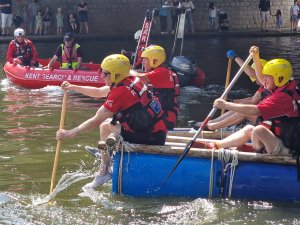 Maidstone River Festival 2023 - Raft Race