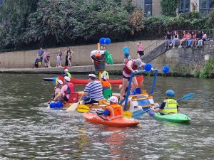 Maidstone River Festival 2023 - Raft Race